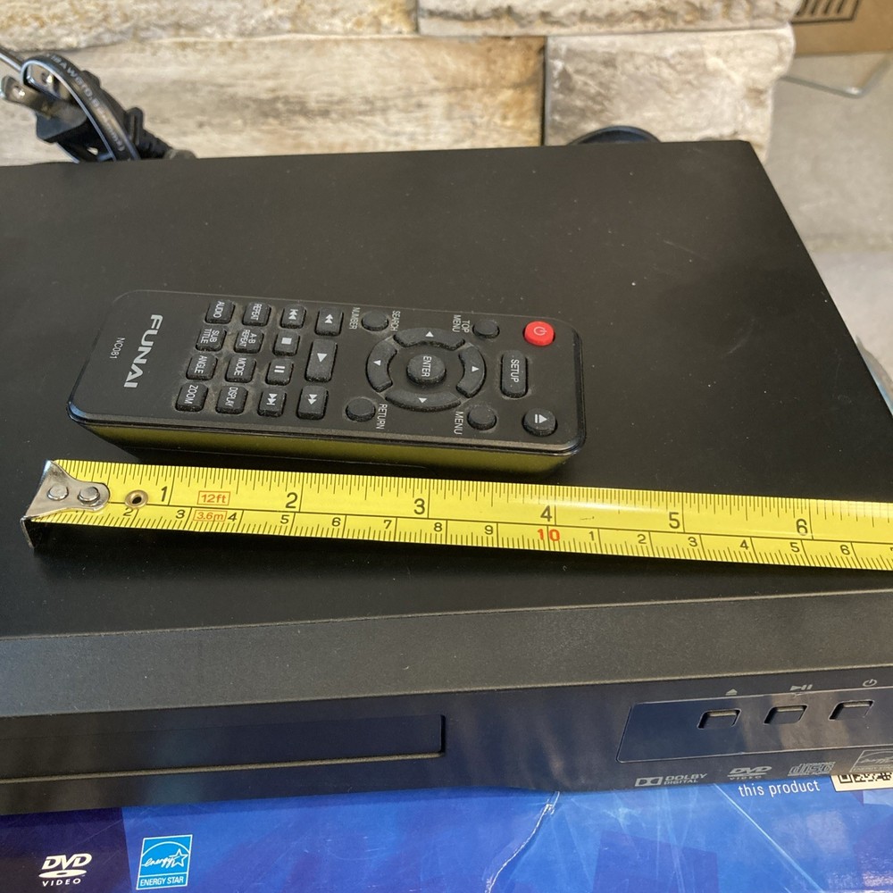 FUNAI DVD/CD Player Model #DP100FX5 Tested Works With Remote Original Box