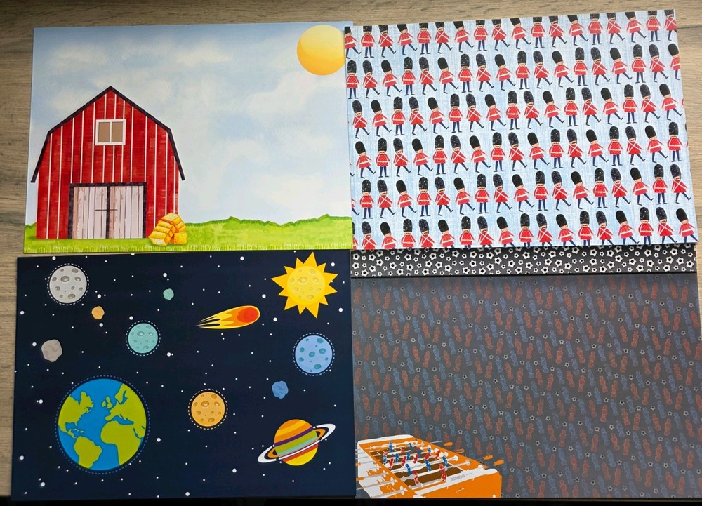 HUNKYDORY CARDMAKING KITS (30 A4 SHEETS) MIXED DESIGNS