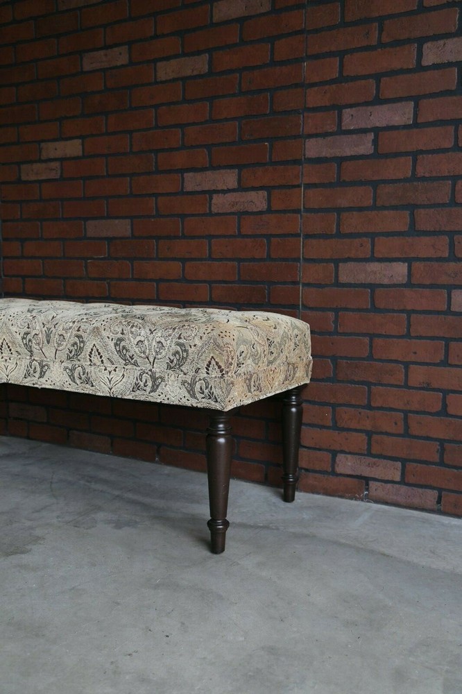 Bench ~ Tufted Bench Seat ~ Upholstered Bench by Ethan Allen