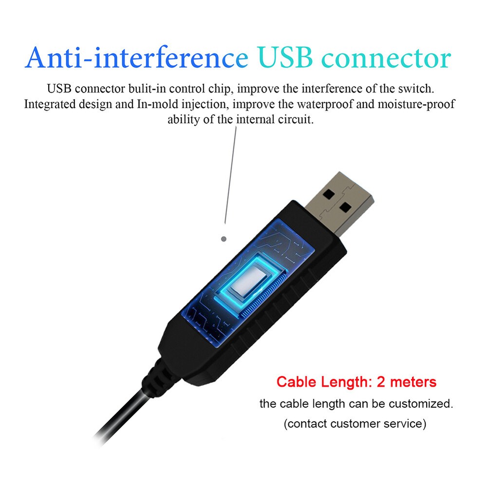 3 Triple ABS Foot control Pedals USB Switch for Game; Education;computer etc.