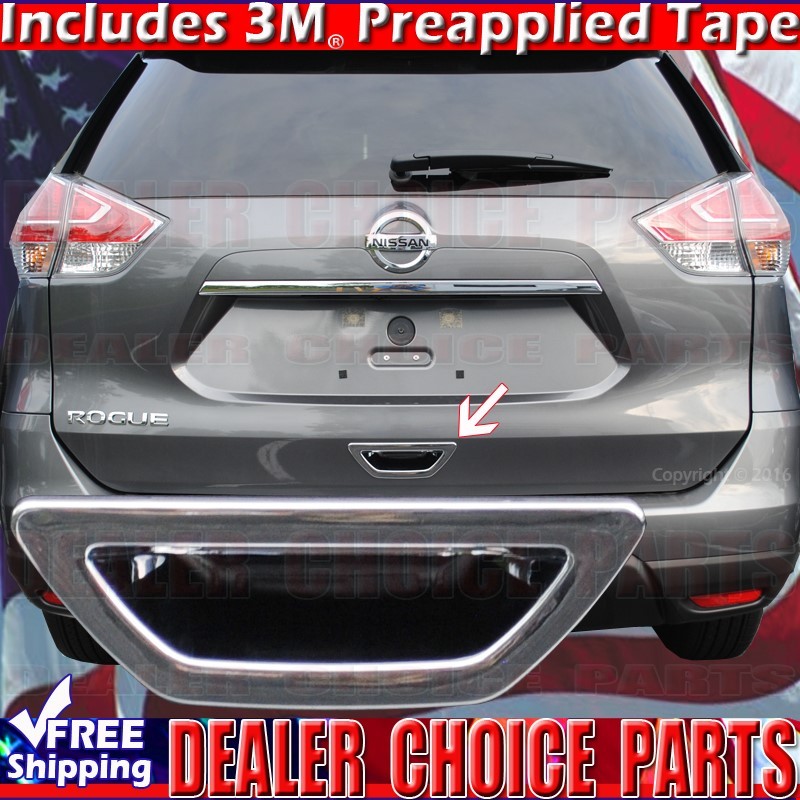 For 2014-2016 2017 2018 2019 2020 NISSAN ROGUE Chrome Tailgate Handle COVER Bowl