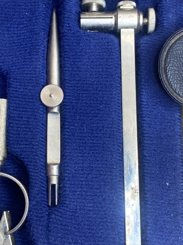 Vintage SEARS West Germany Drafting Engineering Tool Set Caliper