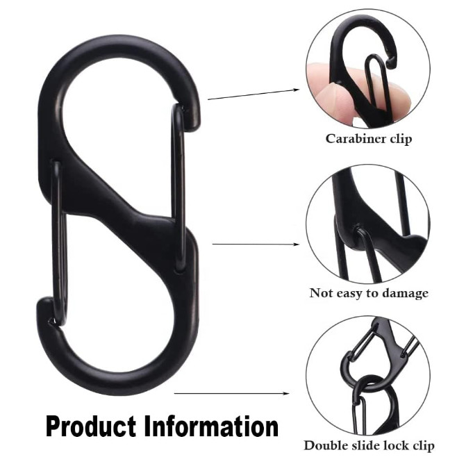 15pcs Zipper Clip Theft Deterrent, Zipper Pull Replacement Zipper Connectors NEW