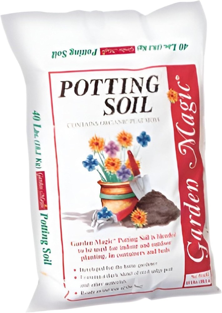 Moisture Retaining 40lbs Peat-Based Soil for Thriving Plants Anytime, Anywhere