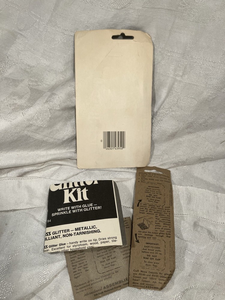 Vintage Glitter Assortment