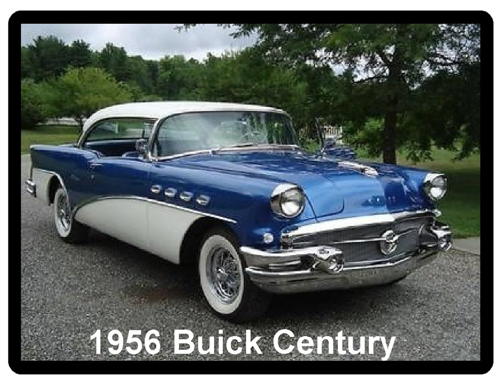 1956 Buick Century Refrigerator Magnet