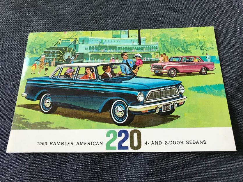 Auto Advertising, Rambler Auto Postcards