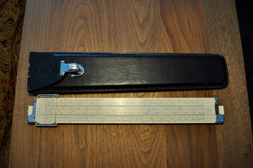 K&E  4080-3 LogLog Duplex Trig Slide Rule + Case