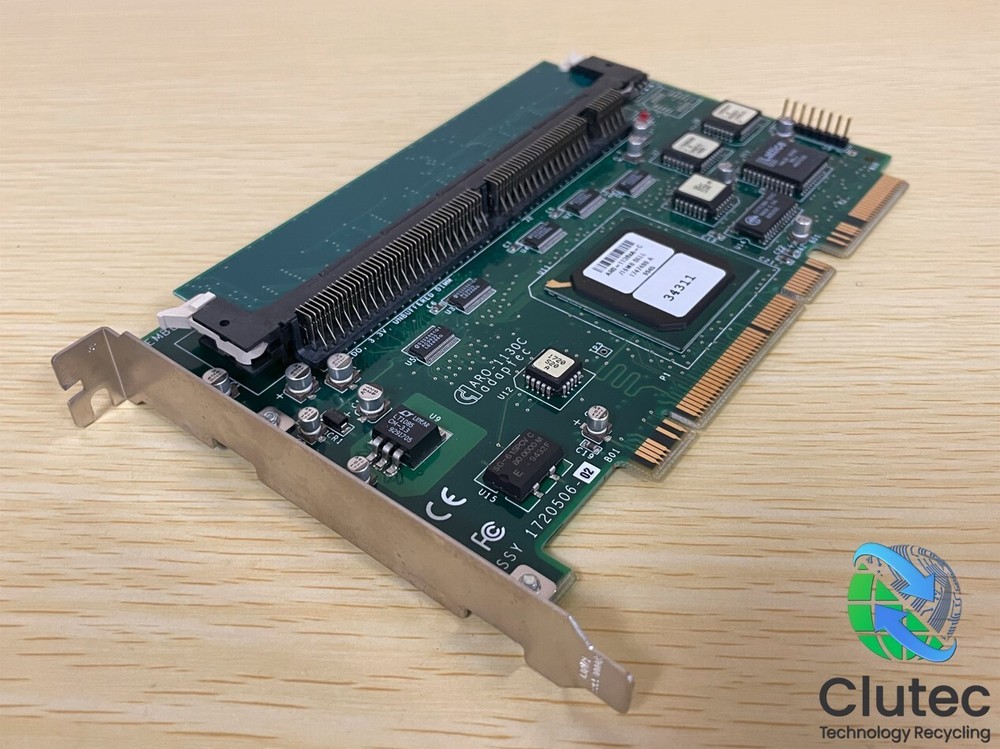 Adaptec ARO-1130C PCI SCSI RAID Controller Card 00034311 Rev A00