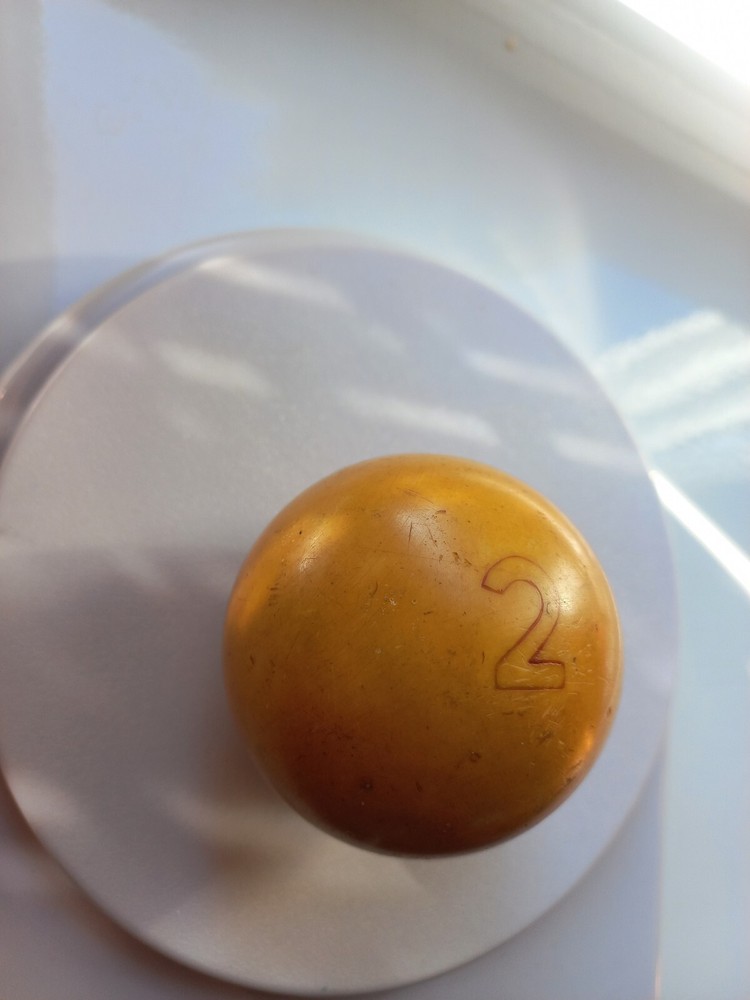 Vintage billiard ball bakelite USSR