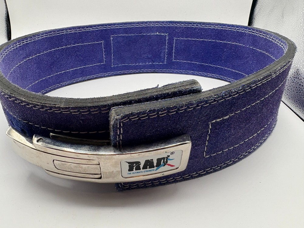 rad purple weight lifting belt