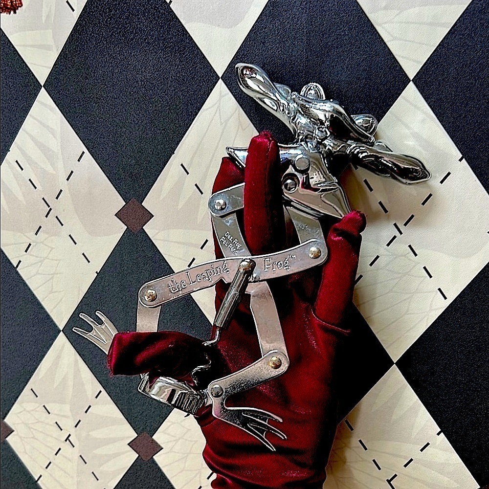 Vintage Silver Corkscrew – "The Leaping Frog"