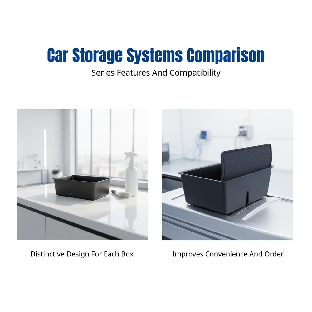 Car Armrest Storage Box Container Car Center Armrest Box