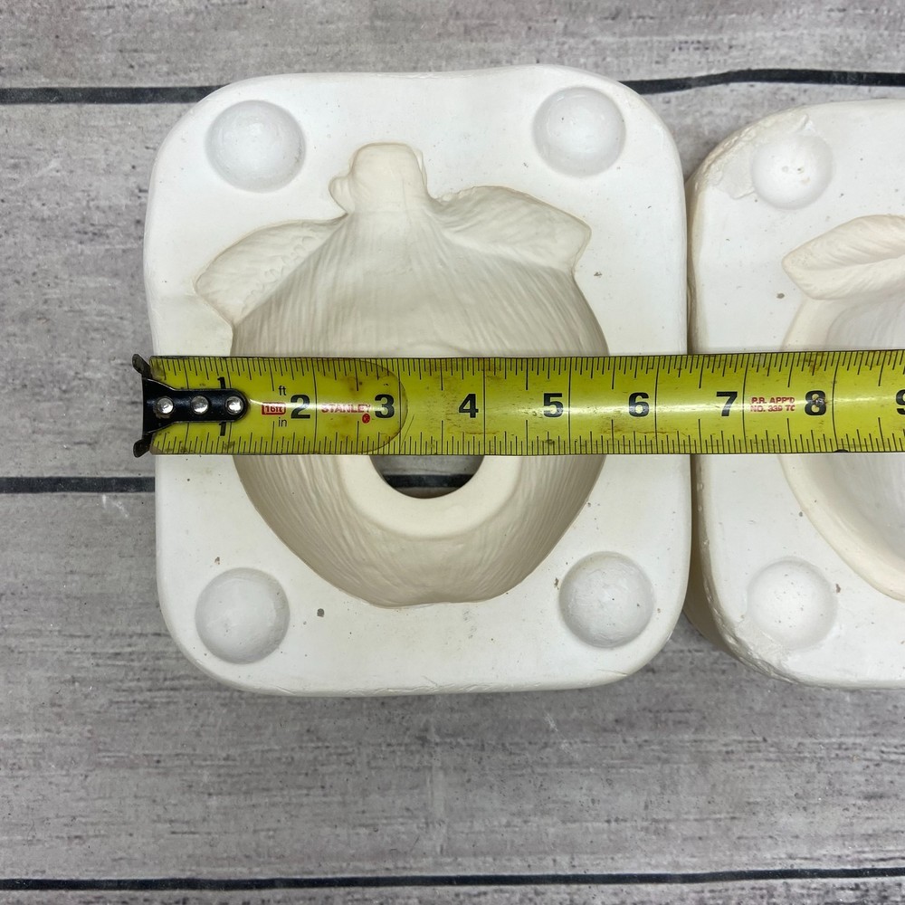 Iandola Mold Co Ceramic Casting Mold Peach Dish #I-453