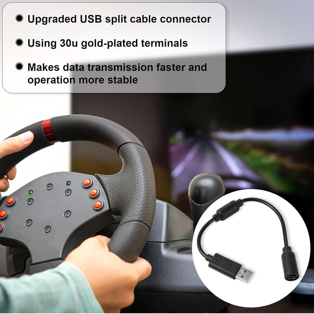 USB Breakaway Cable for Racing Wheel