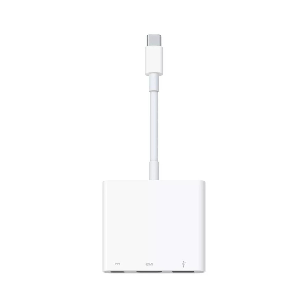 Apple MUF82AM/A USB-C Digital AV Multiport Adapter, White