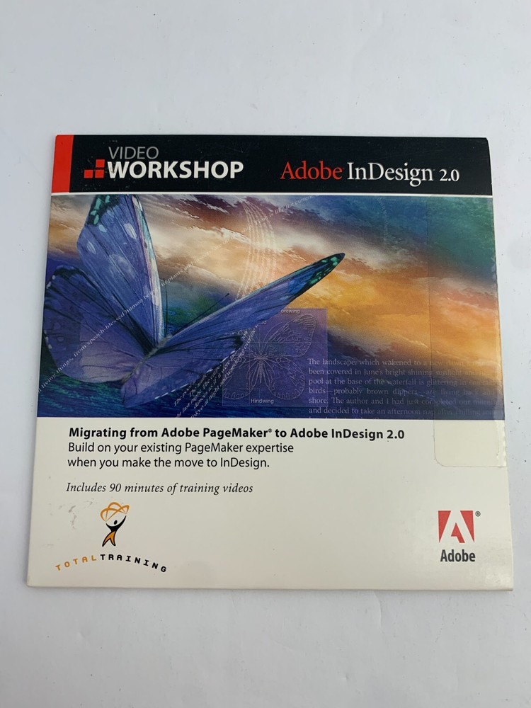 Adobe In Design 2.0 MAC UPGRADE Version w/ Serial Numbers