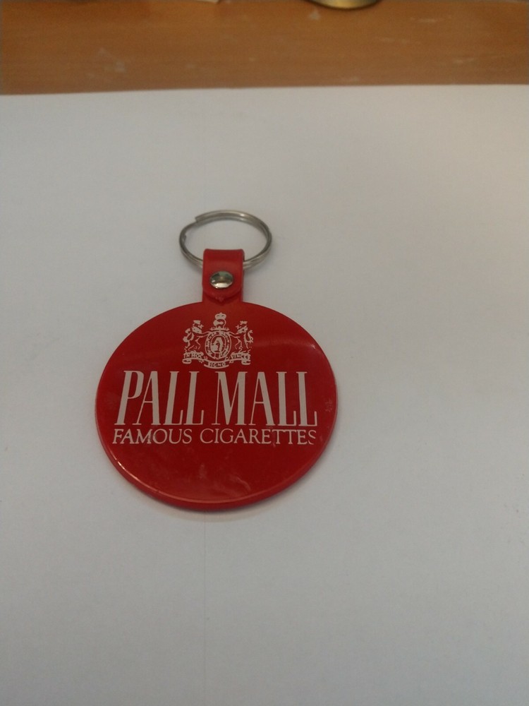 Pall Mall Cigarettes Red Plastic Keyholder