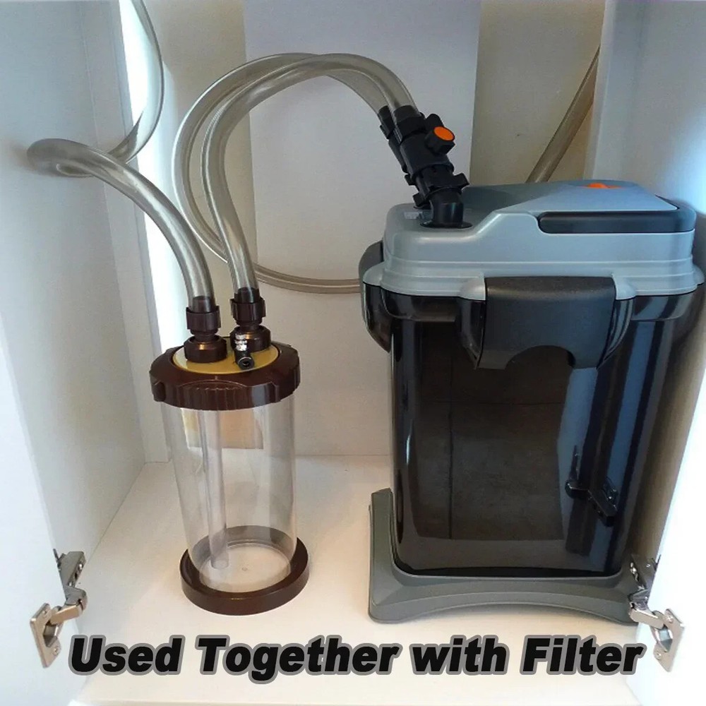 2500ML Clear CO2 Atomizer External Turbo Super Diffuser for Atomizer Fish Tank