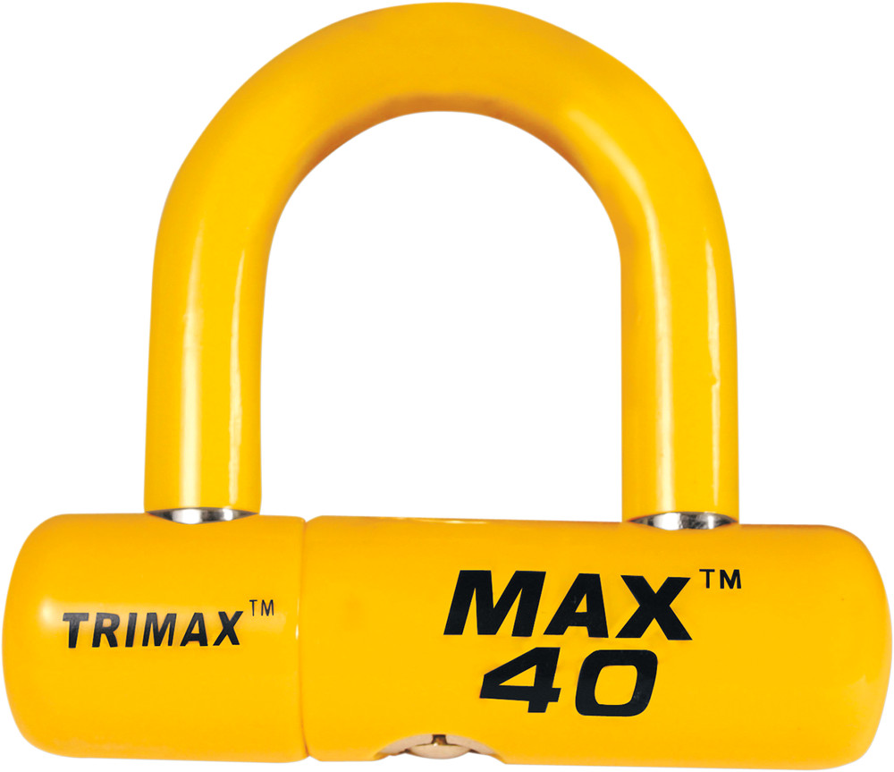 TRIMAX - MAX40YL - U-Lock Disc Lock - Yellow