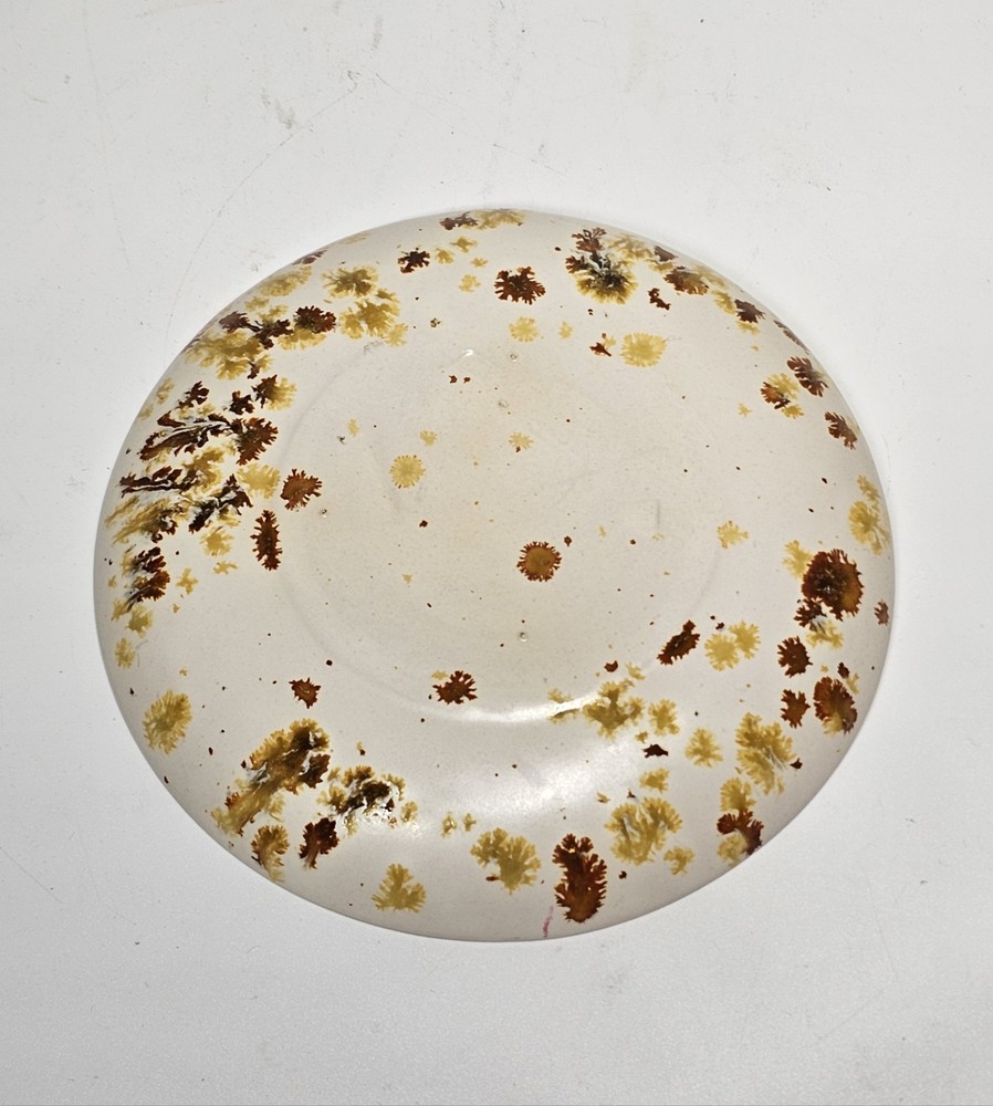 Decorative Ceramic Splatterware Cup And Saucer Home Decor Multicolor