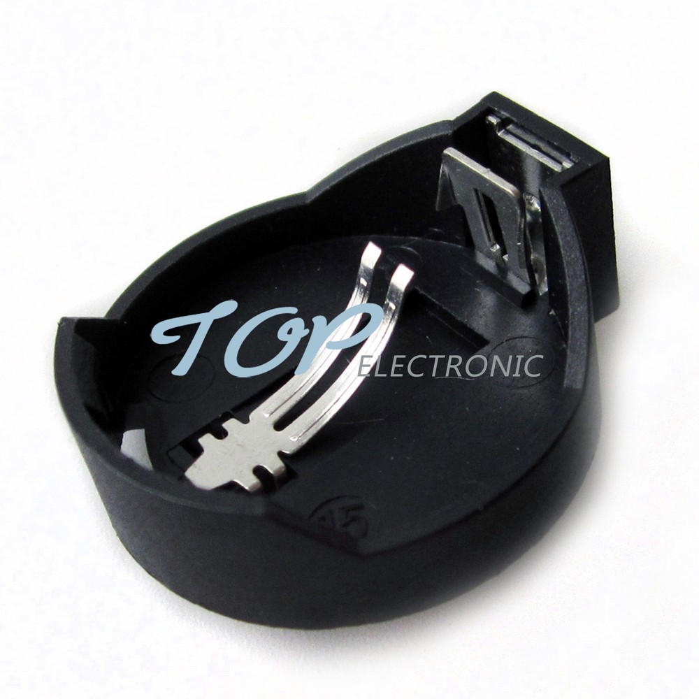 10PCS CR2025 2025 Button Coin Cell Battery Socket Holder Case ROHS