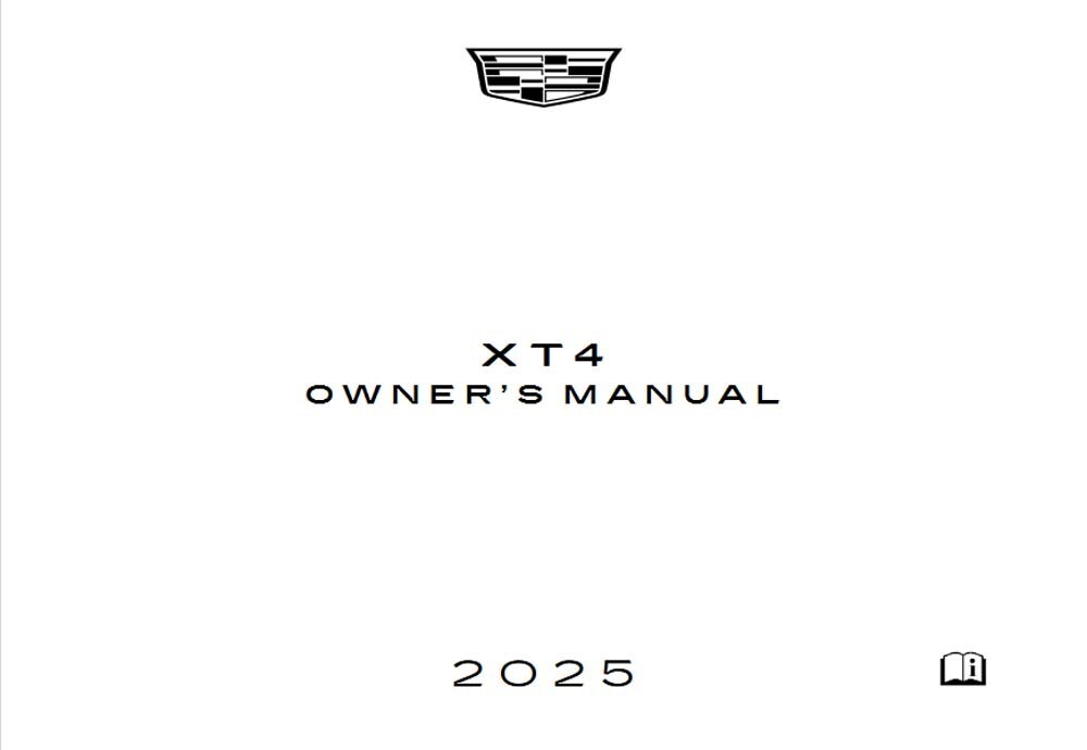 2025 Cadillac XT4 Owner's Manual