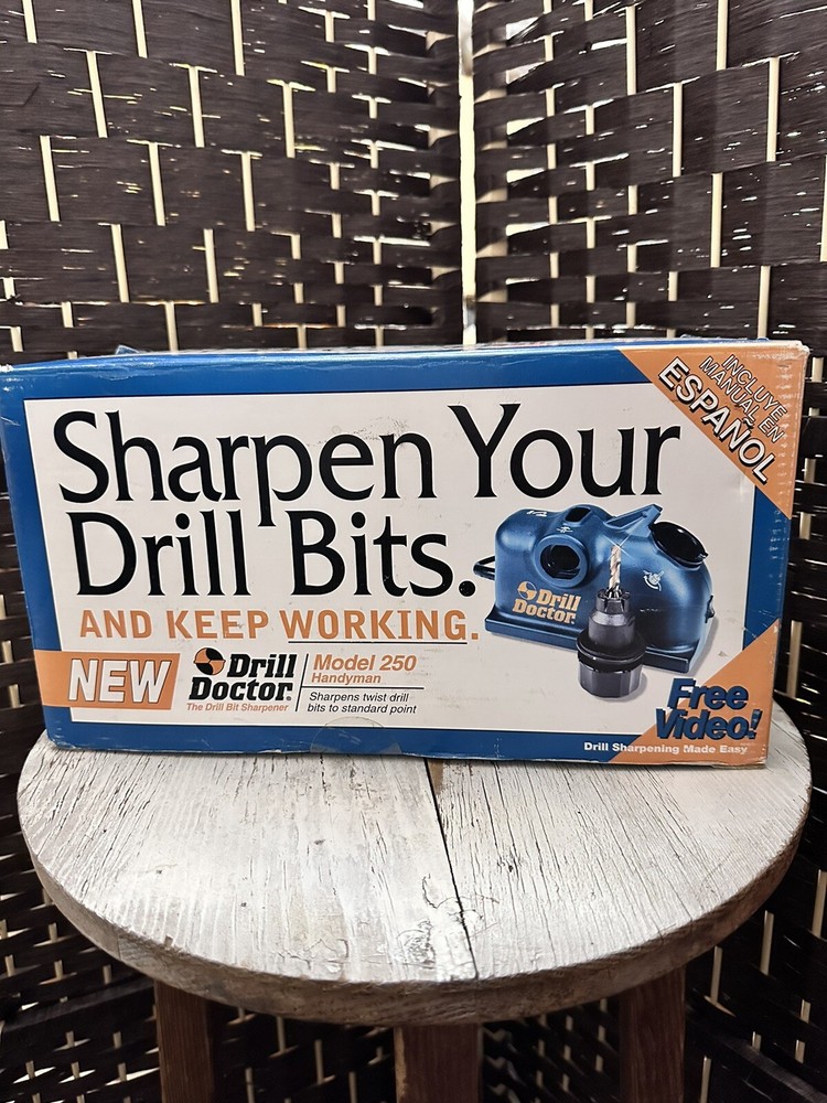 Drill Doctor Handyman 250  Drill Bit Sharpener New in Box