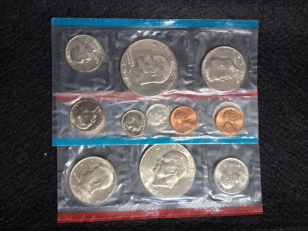 1974 US Mint Set P and D