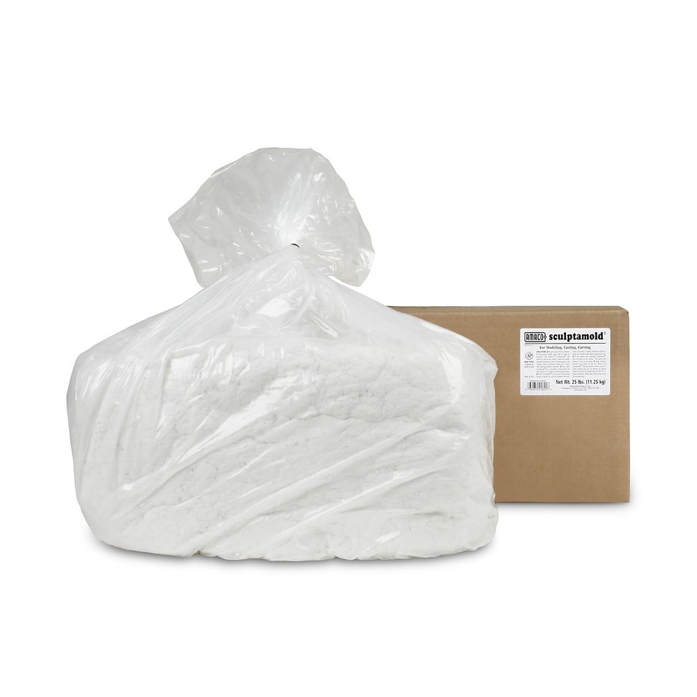 AMACO 25lb Sculptamold Modeling Compound White