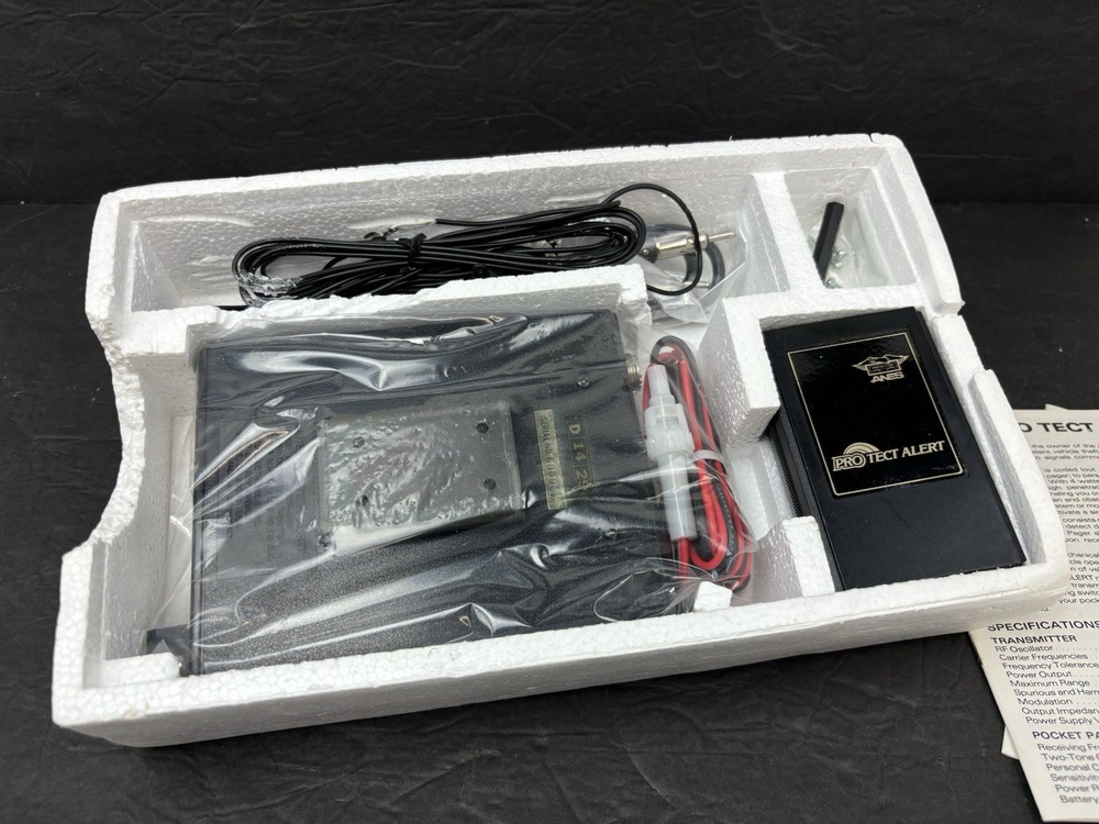 ANES Pro Tect Alert Paging Alarm System NEW OPEN BOX