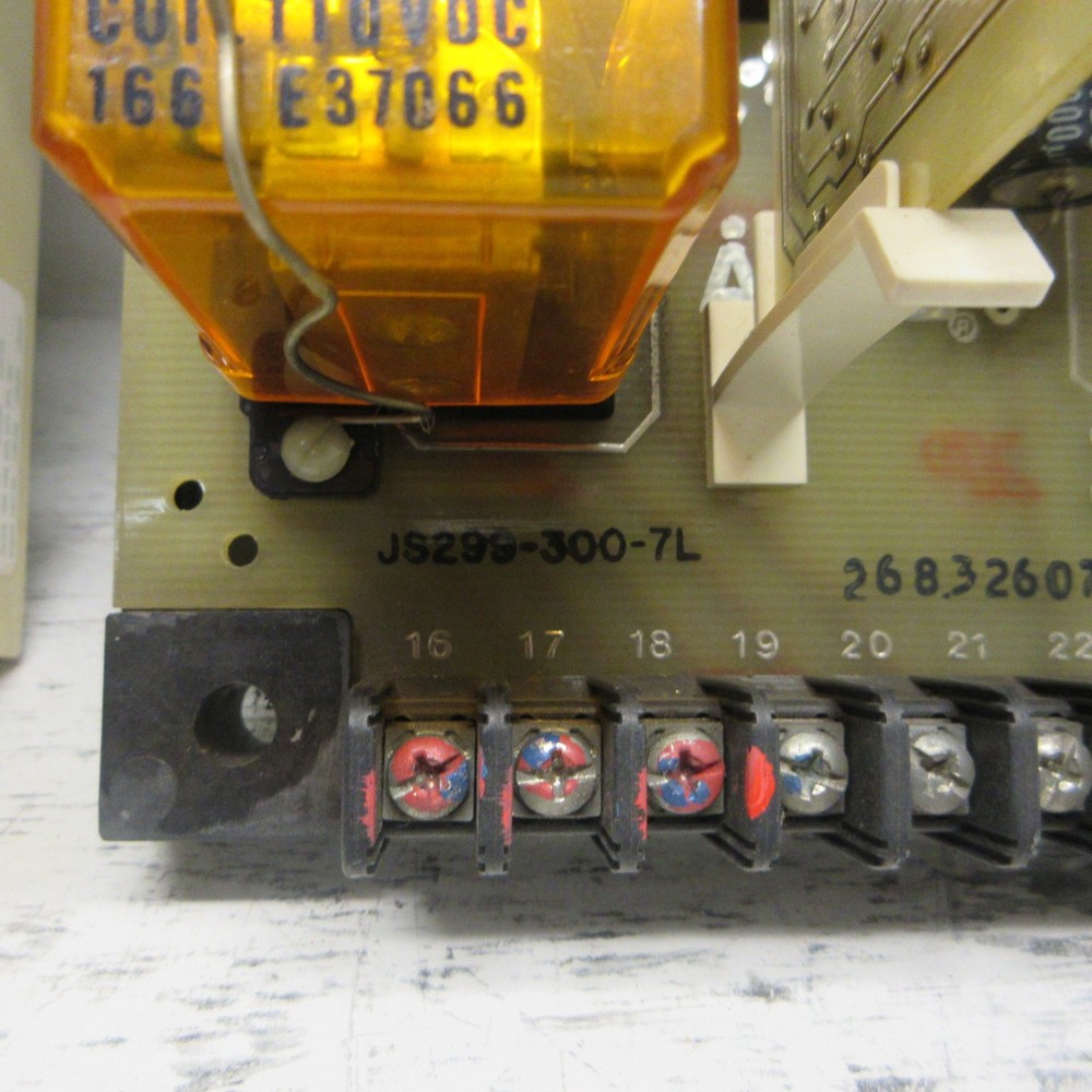 ASCO Control Panel JS299-300-7L Power Supply Panel 4 Coils 3 Relays 2 Boards