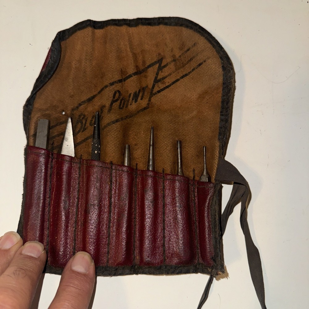 Vintage Blue Point 7 piece Punch & Chisel Set