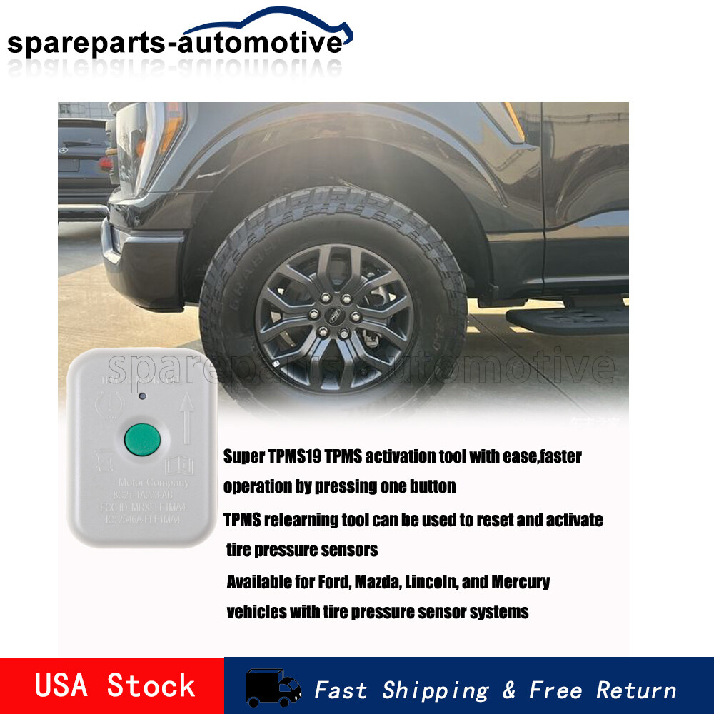 TPMS19 Reset Tool Tire Pressure Sensor Training Activation Transmitter For Ford
