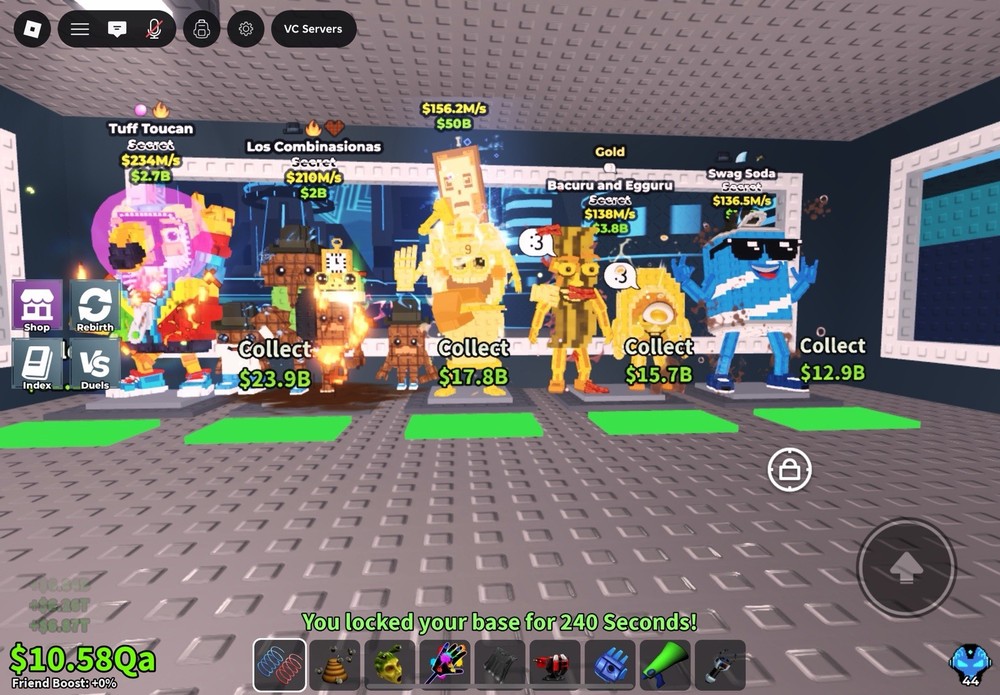 Steal A Brainrot Base 200B/S **READ DESCRIPTION**