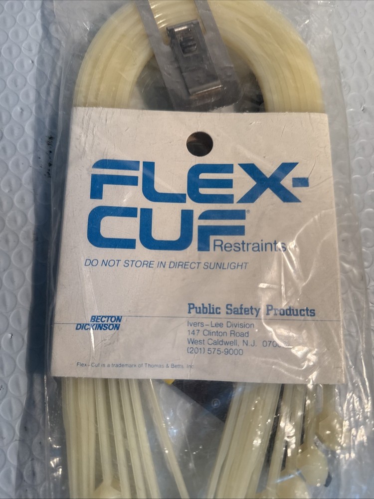 Vintage Flex-Cuf Restraints MIB