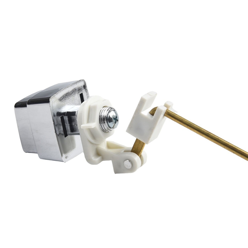Tank Push Button Button Side Mount Tank Toilet 1PCS Lever Flush Practical