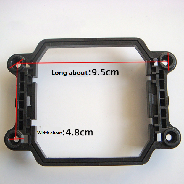 5pcs For AMD bracket AM2 CPU fan rack 940 mainboard bracket with backplane