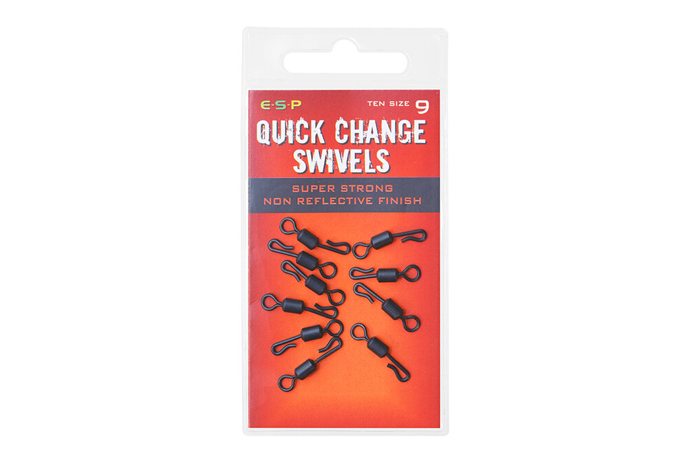 ESP QUICK CHANGE SWIVELS - SIZE 9 - 10 PER PACK