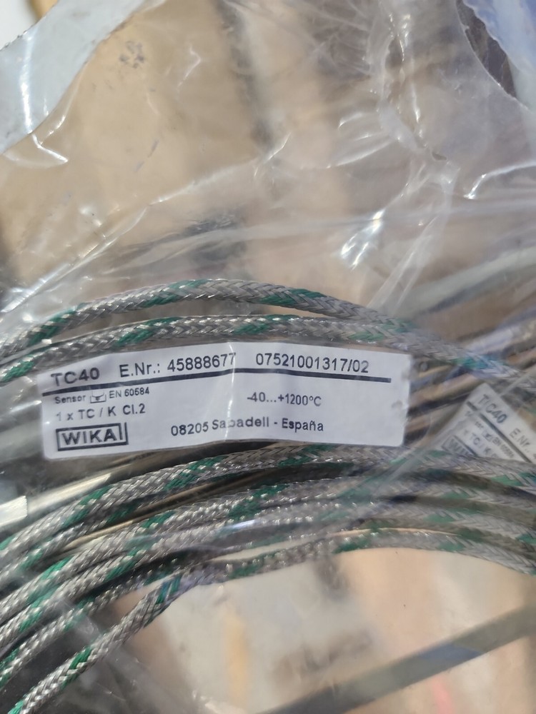 Lot of 2 WIKAI TC40 Thermo Couple's