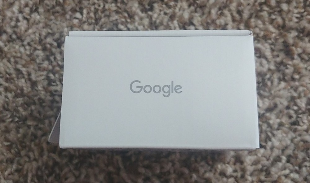 Google Pixel Buds Charcoal A-Series BOX ONLY NO EARBUDS Includes Instructions