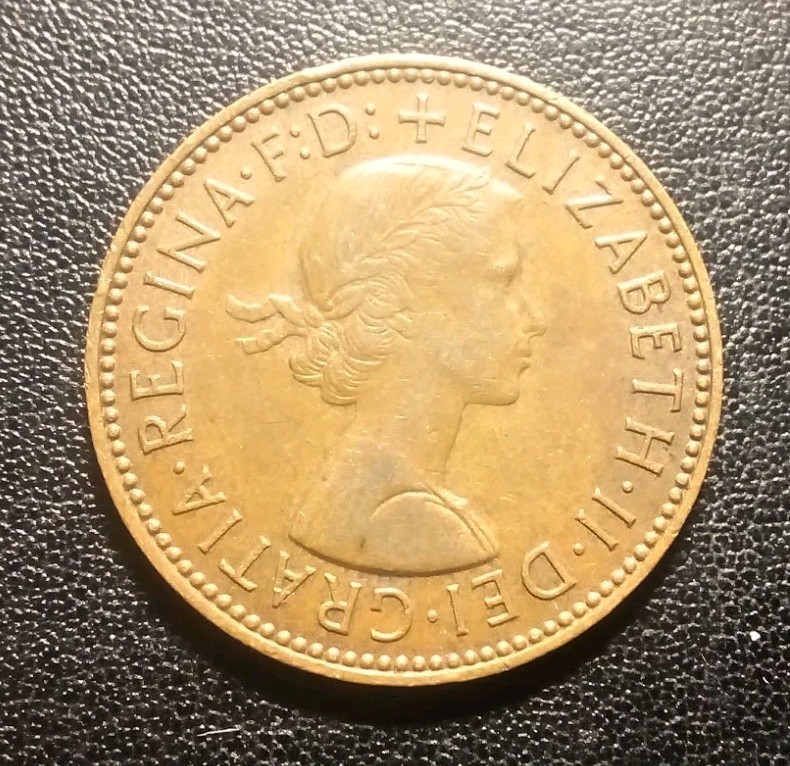 1967 Great Britain Half Penny