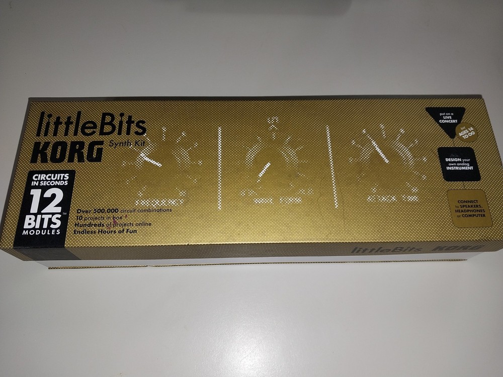 KORG LittleBits Synth Kit 12 Bits Modules 1 Piece Missing