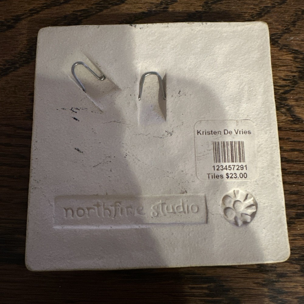 Northfire Studio Gecko Art Decorative Tile
