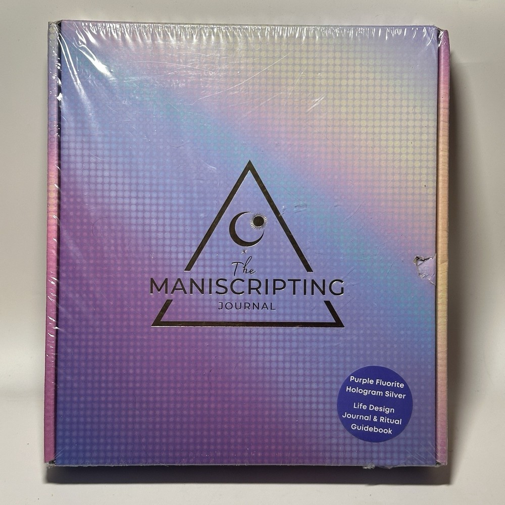 Maniscripting Life Design Journal & Ritual Guidebook Purple Fluorite