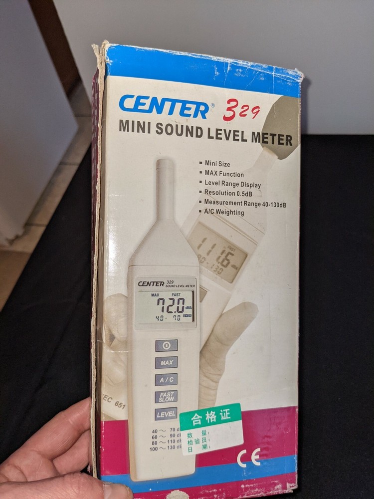 Center 329 Mini Sound Level Meter