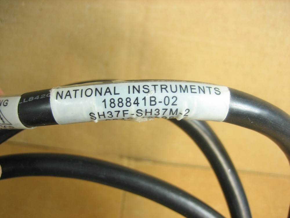 National Instruments NI SH37F-SH37M-2 Shielded Cable - 2 Meter