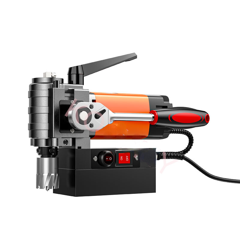 Electric Magnetic Drill Powerful Magnetic Base Drill Horizontal Bench Drilling