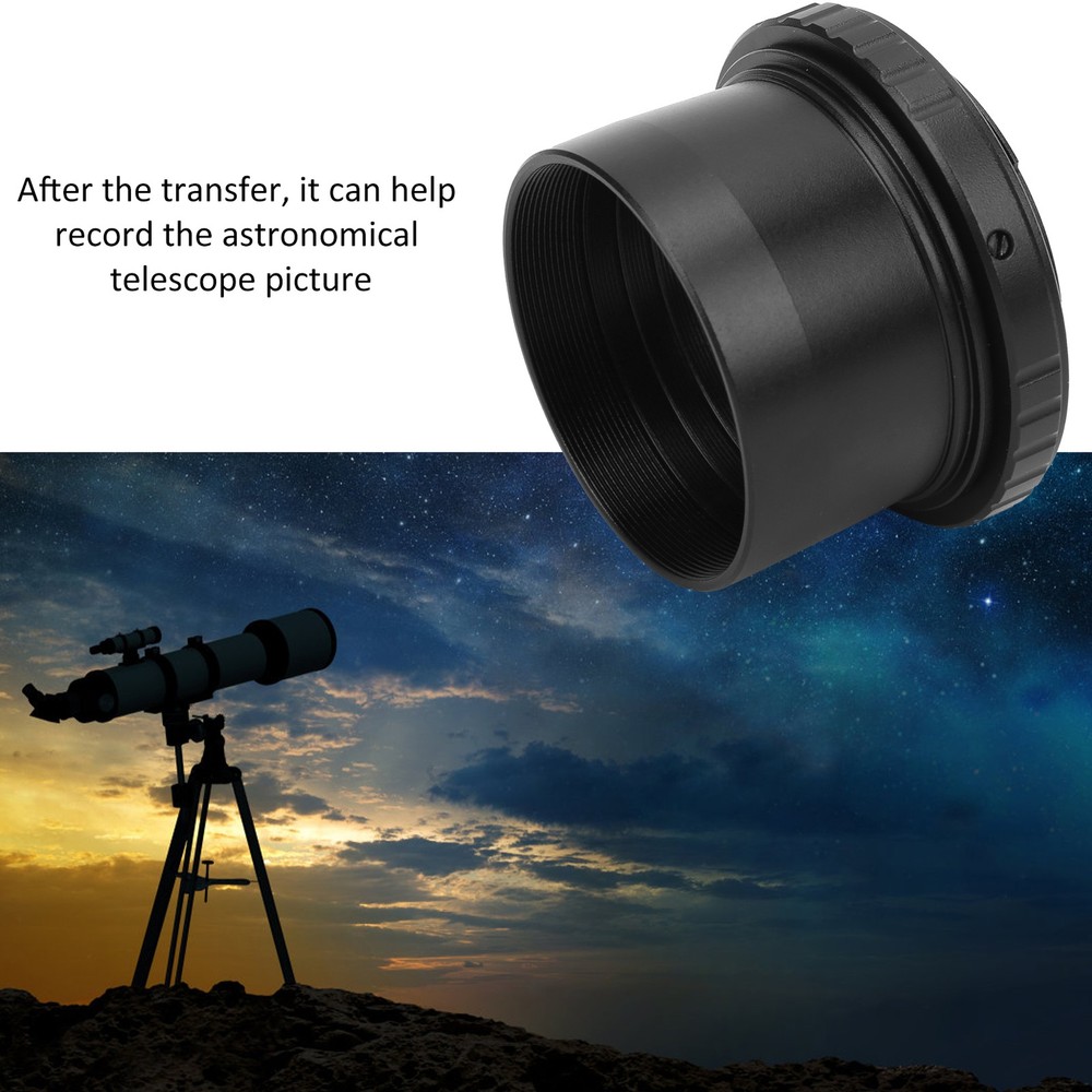 2 To M48x0.75mm Adapter For Camera
