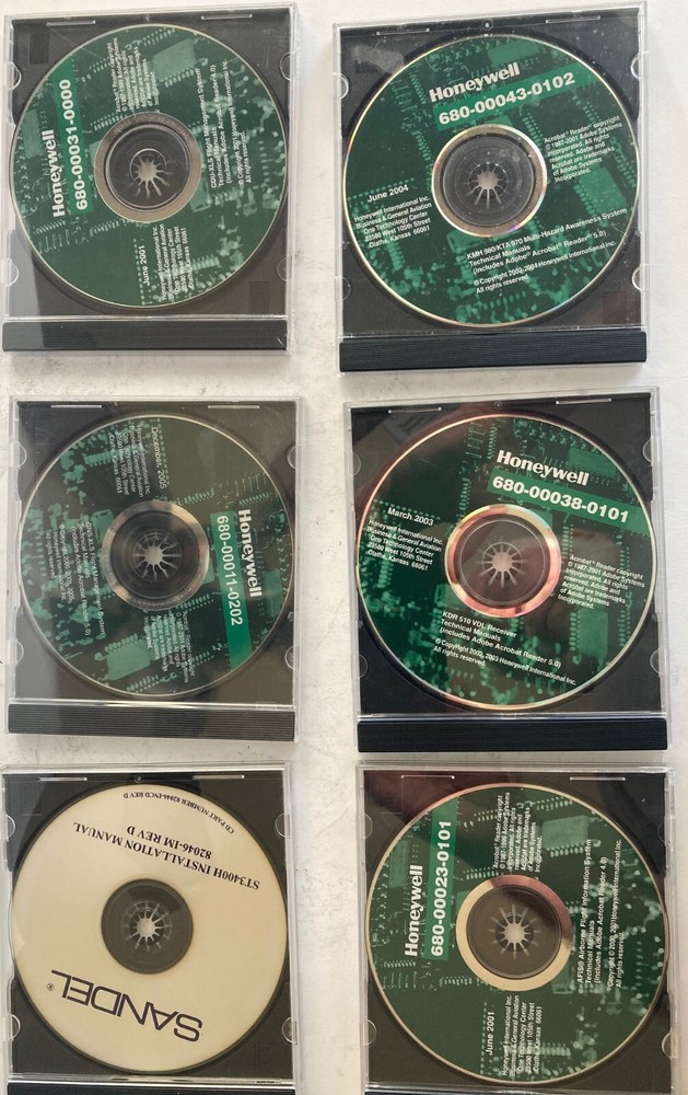 Avionics technical manual CDs